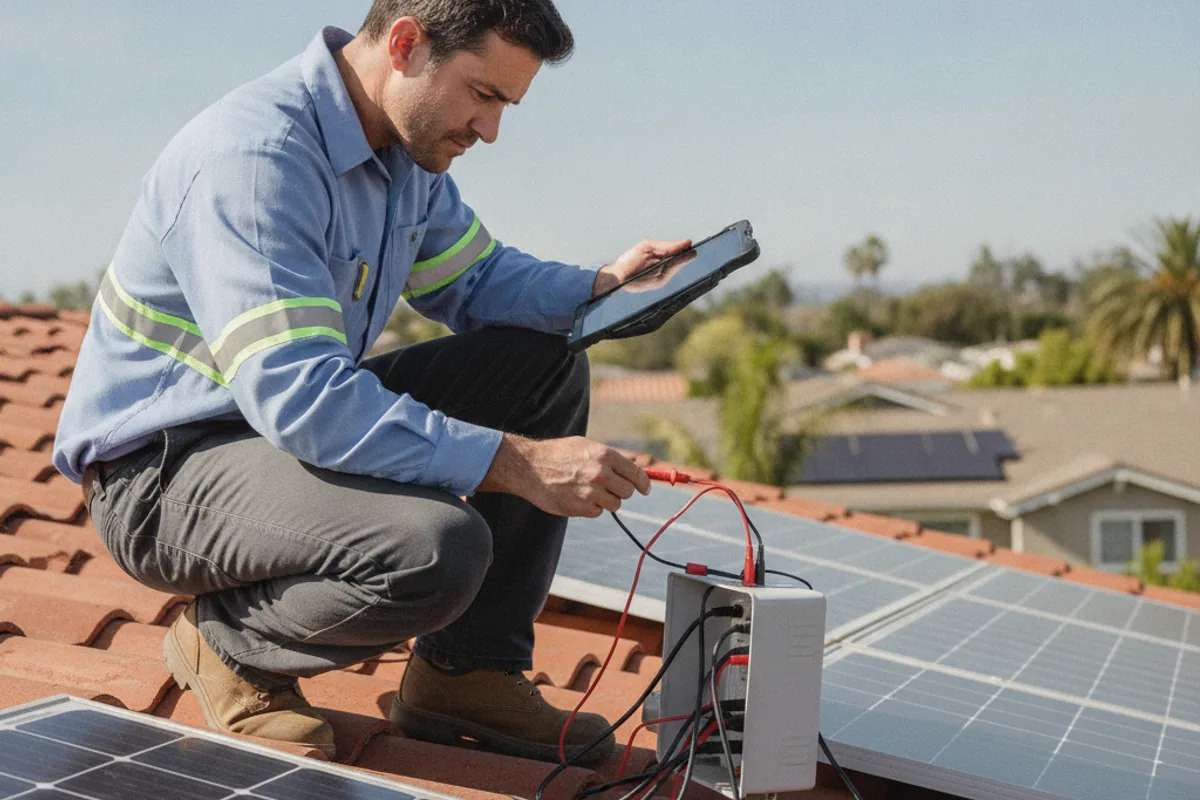 Solar Panel Inspection & Report in Santa Clara